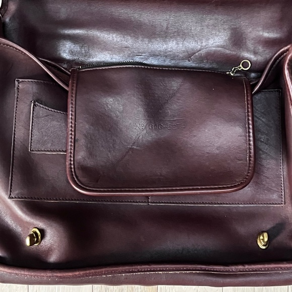 Vintage Coach Dark Brown Messenger bag - Picture 3 of 10